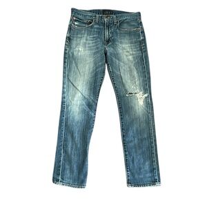 Lucky Brand Men's Straight Jeans - Light Blue